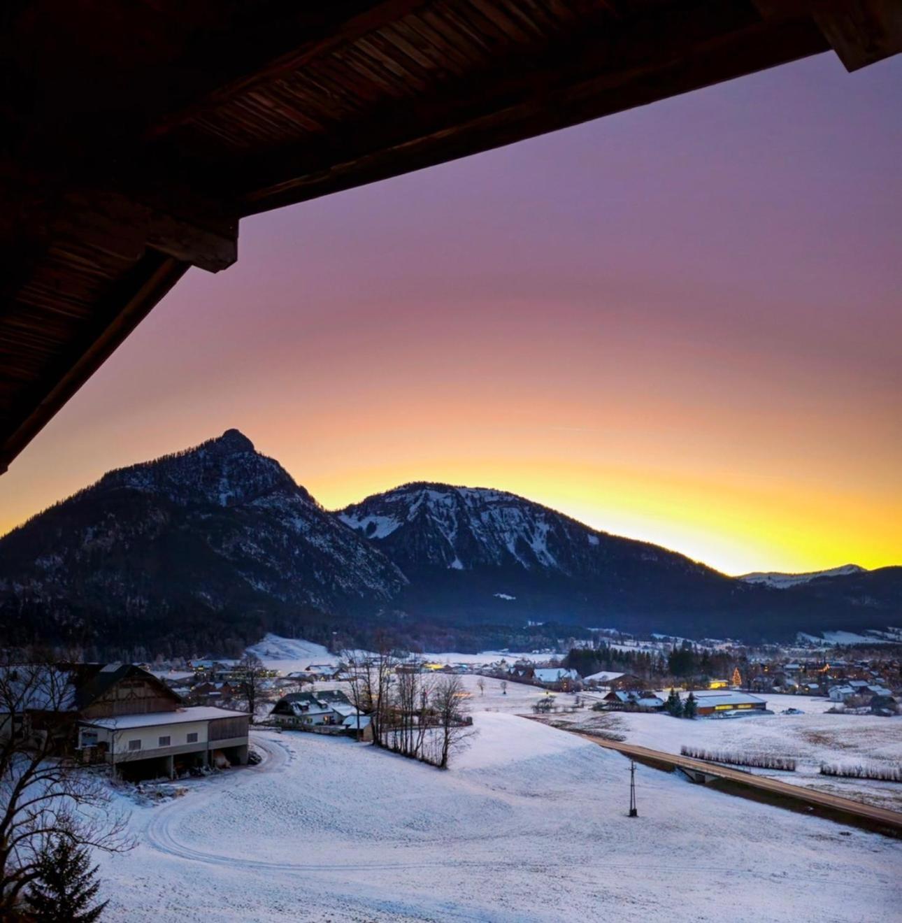 Apartment Sunset Am Wolfgangsee 스트로블 외부 사진